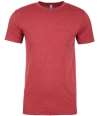 6210 Unisex Cvc Crew Neck T Shirt Cardinal Red colour image